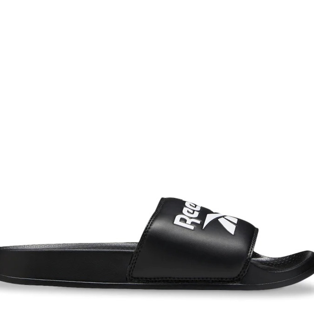 Reebok Classic Slides in Black and White